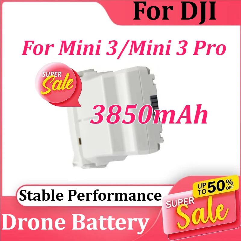 7.38V 3850mAh Flight Time 47 Minutes For Mini 3 Battery Plus Compatible Mini 3/Mini 3 Pro RC Drone Accessories KINTESUN
7.38V 3850mAh Flight Time 47 Minutes For Mini 3 Battery Plus Compatible Mini 3/Mini 3 Pro RC Drone Accessories KINTESUN