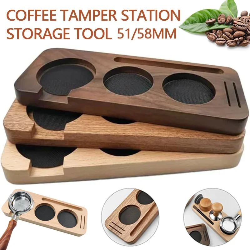 51/58mm Walnut Tamping Station 3-in-1,Anti-Slip Espresso Tamper Holder & Portafilter Stand,Barista Accessories
51/58mm Walnut Tamping Station 3-in-1,Anti-Slip Espresso Tamper Holder & Portafilter Stand,Barista Accessories