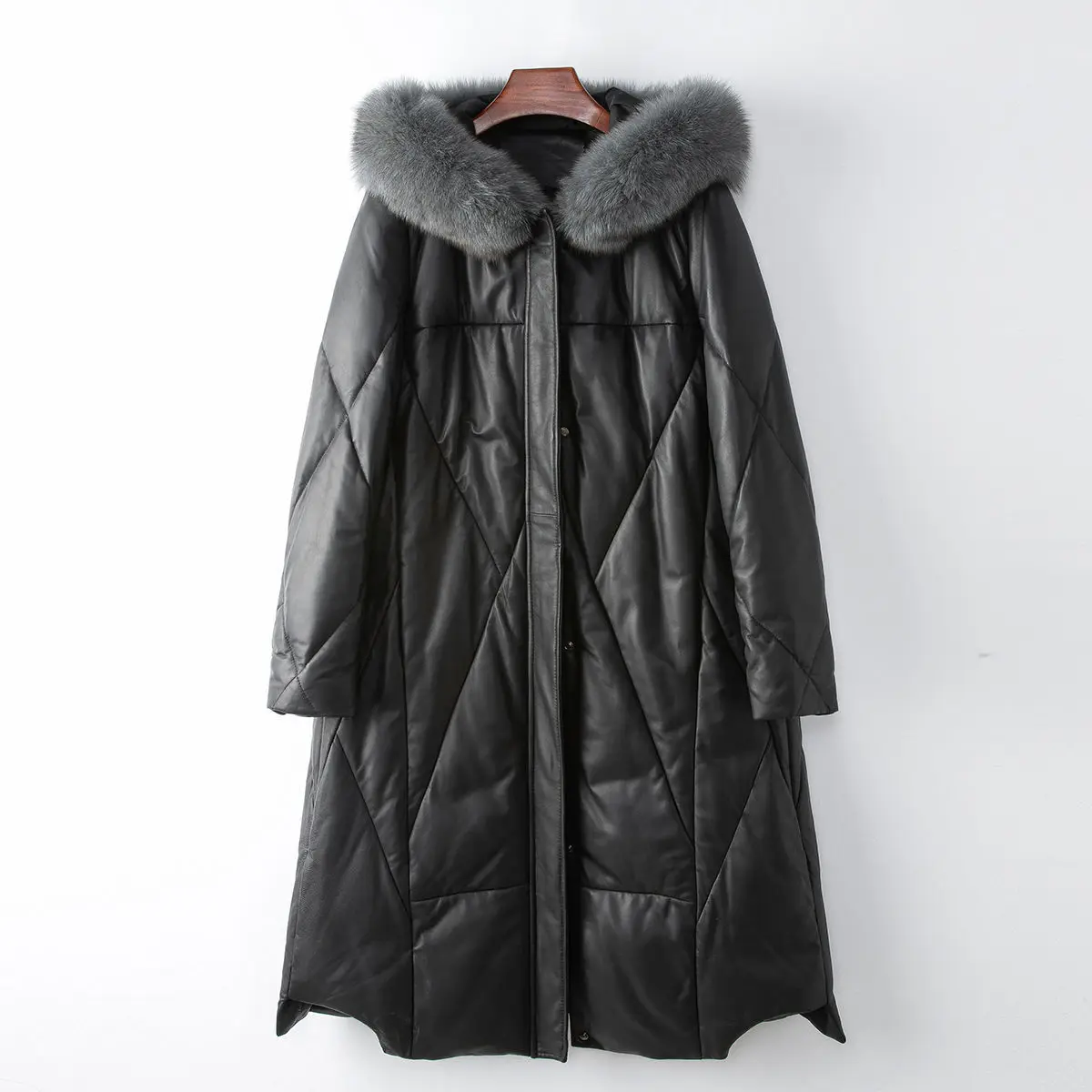 2024 winter new plus size women's fur collar hooded goose down sheepskin genuine leather down jacket
2024 winter new plus size women's fur collar hooded goose down sheepskin genuine leather down jacket
