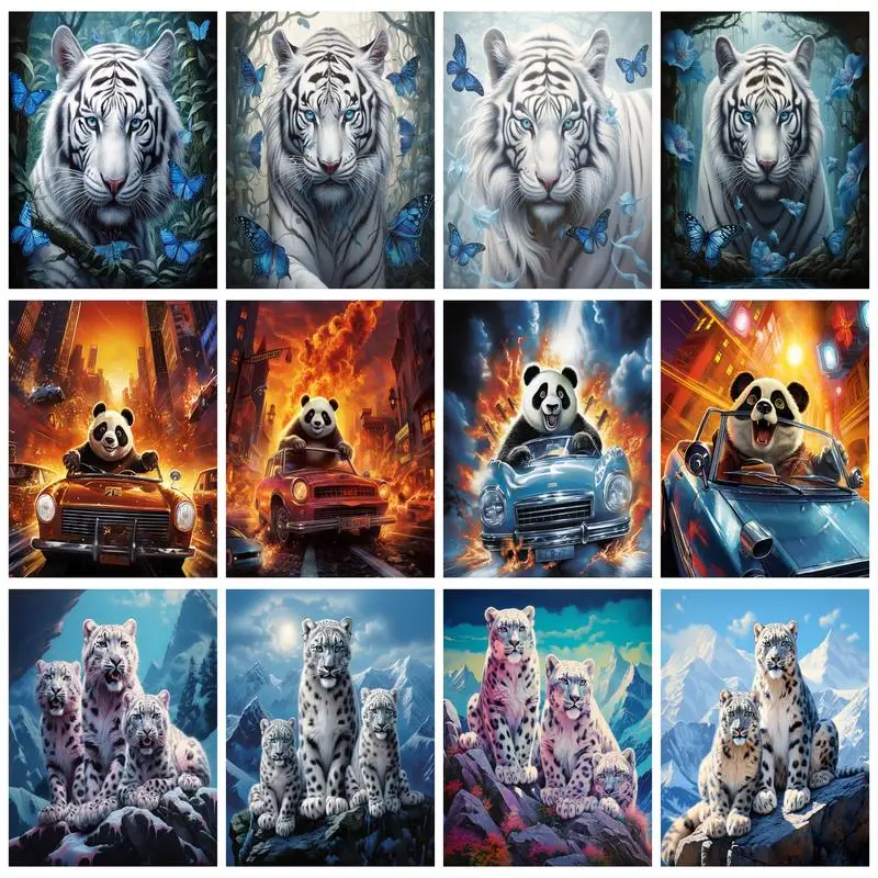 RUOPOTY Diamond Painting Tiger Embroidery Mosaic Landscape Full Square/Round Cross Stitch Home Decor
RUOPOTY Diamond Painting Tiger Embroidery Mosaic Landscape Full Square/Round Cross Stitch Home Decor