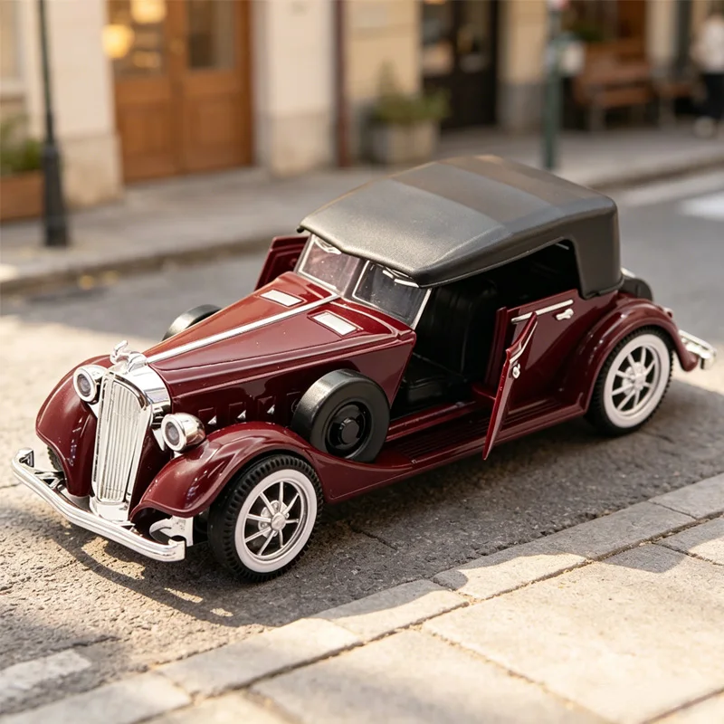 Simulation Die-Casting 1:32 Alloy Vintage Car Model, Car Ornaments, Boy Toys, Door Opening with Rebound Force
Simulation Die-Casting 1:32 Alloy Vintage Car Model, Car Ornaments, Boy Toys, Door Opening with Rebound Force