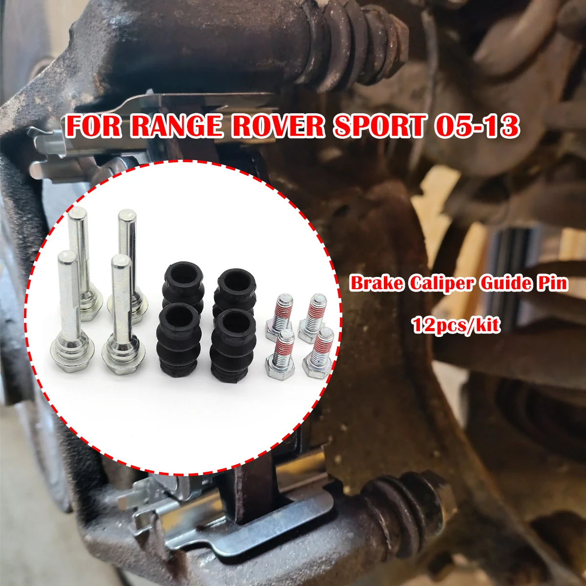 Brake Caliper Cylinder Slider Guide Pin For Disc Housing Bolts Rubber Bushing Boot Seal Kit FOR RANGE ROVER SPORT FREELANDER
Brake Caliper Cylinder Slider Guide Pin For Disc Housing Bolts Rubber Bushing Boot Seal Kit FOR RANGE ROVER SPORT FREELANDER