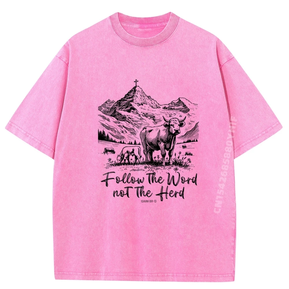 Follow The Word Not The Herd Cow Farm Raglan Designer T Shirt Man Graphic T Shirts Mens Soft Washed Tops T-shirt Printed
Follow The Word Not The Herd Cow Farm Raglan Designer T Shirt Man Graphic T Shirts Mens Soft Washed Tops T-shirt Printed