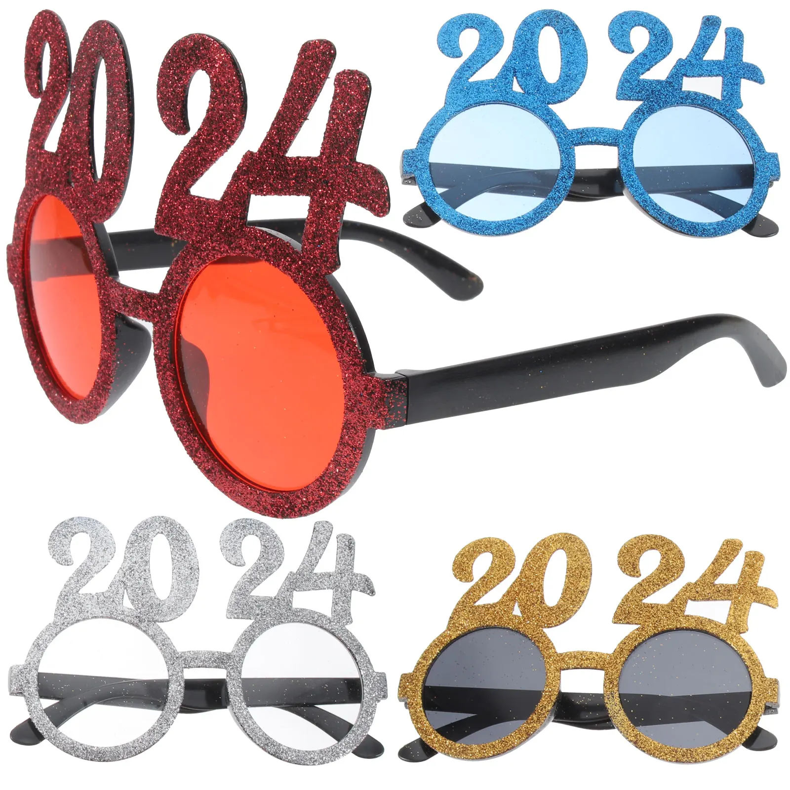 4 Pcs Digital Glasses Eyeglasses Photo Booth Props New Years Accessories Happy Funny for Frame Plastic Eve Party
4 Pcs Digital Glasses Eyeglasses Photo Booth Props New Years Accessories Happy Funny for Frame Plastic Eve Party
