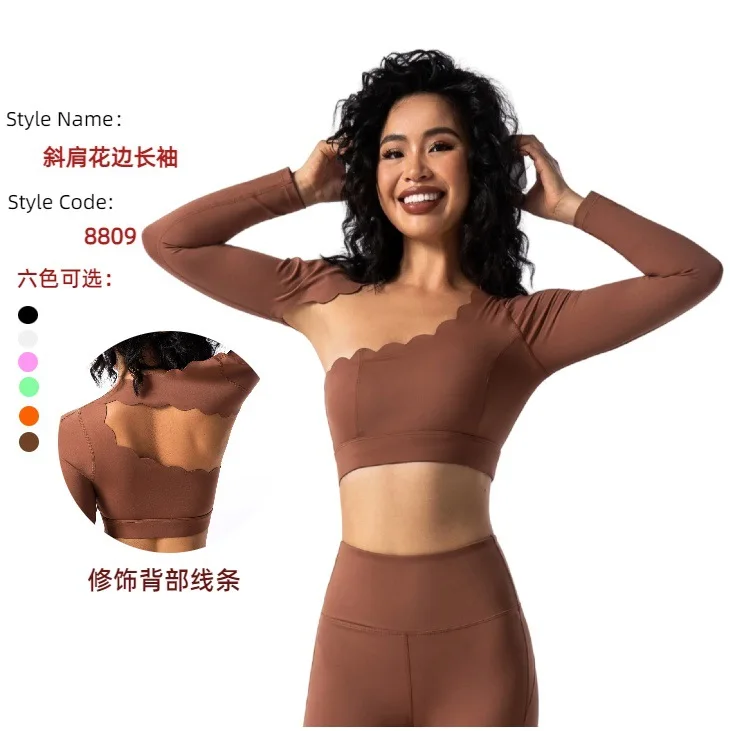 Women Yoga Top Long Sleeve High Elastic Slim Quick Dry Breathable Pilates Training Fitness Workout Activewear Athletic Tee
Women Yoga Top Long Sleeve High Elastic Slim Quick Dry Breathable Pilates Training Fitness Workout Activewear Athletic Tee