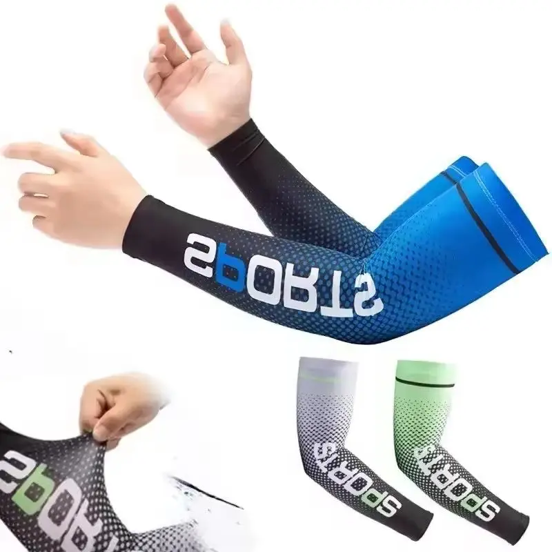 Ice Silk UV Protection Arm Sleeves Unisex Cooling Anti-Slip Breathable For Cycling Driving Outdon Outdoor Sports Cycling Sleeves
Ice Silk UV Protection Arm Sleeves Unisex Cooling Anti-Slip Breathable For Cycling Driving Outdon Outdoor Sports Cycling Sleeves