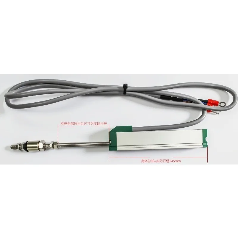 1PC KTM 10-300mm Linear Displacement Sensor Reset Electronic Ruler Miniature Spring Displacement Transducer
1PC KTM 10-300mm Linear Displacement Sensor Reset Electronic Ruler Miniature Spring Displacement Transducer