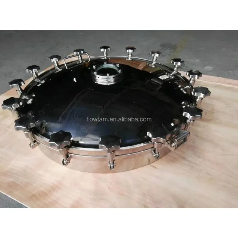 Stainless Steel Pressure Type tank Hatch Cover dn300-800
Stainless Steel Pressure Type tank Hatch Cover dn300-800