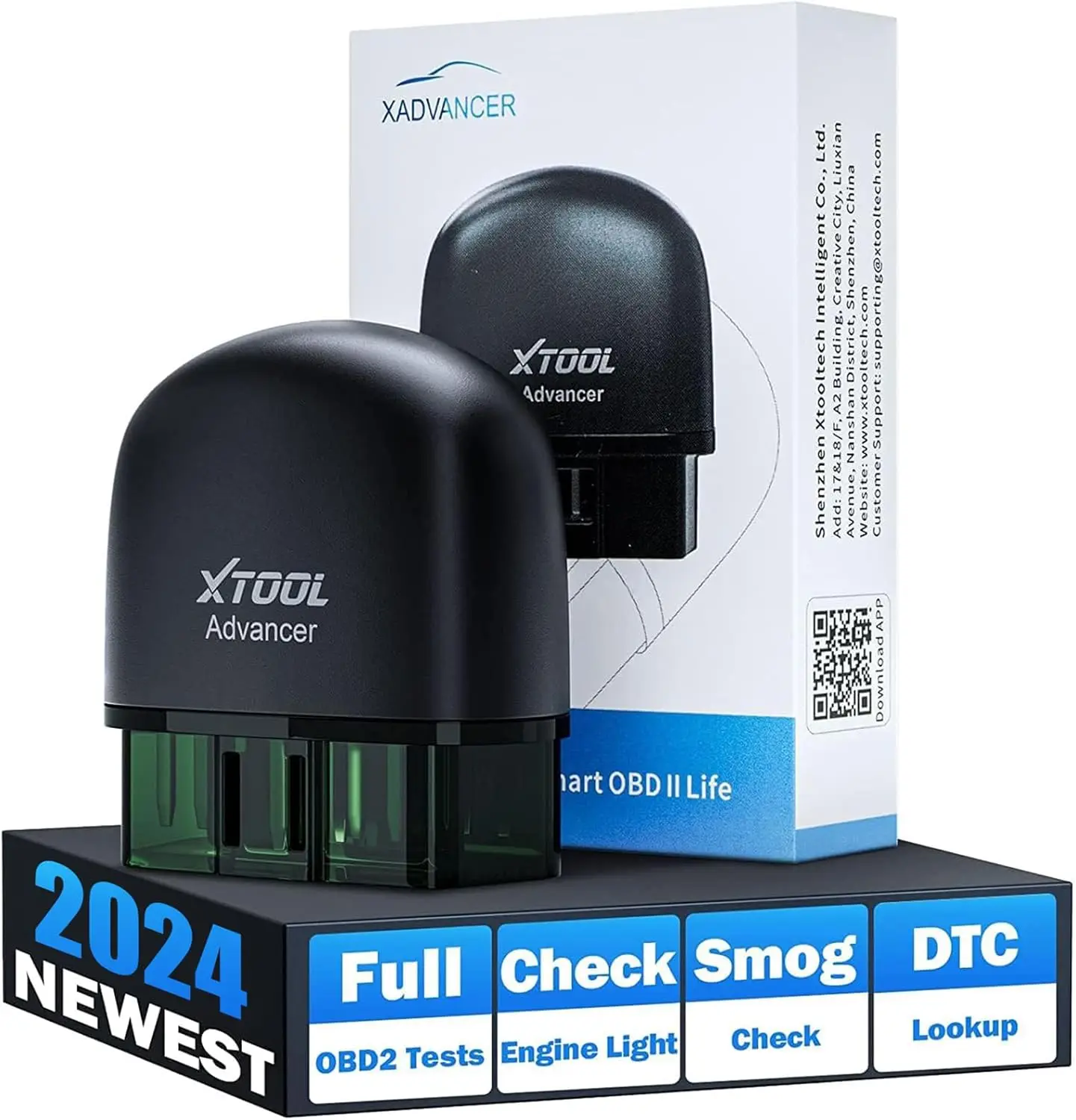 AD20 OBD2 Scanner for iPhone/Android - Check Engine Light, Live Data, Freeze Frame, Voltage Test
AD20 OBD2 Scanner for iPhone/Android - Check Engine Light, Live Data, Freeze Frame, Voltage Test