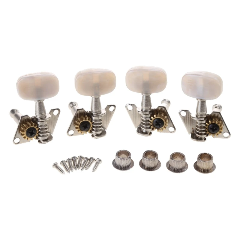 2R+2L Guitar Ukulele Tuning Pegs Button Strings Tuning Tuners Heads Accessories
2R+2L Guitar Ukulele Tuning Pegs Button Strings Tuning Tuners Heads Accessories