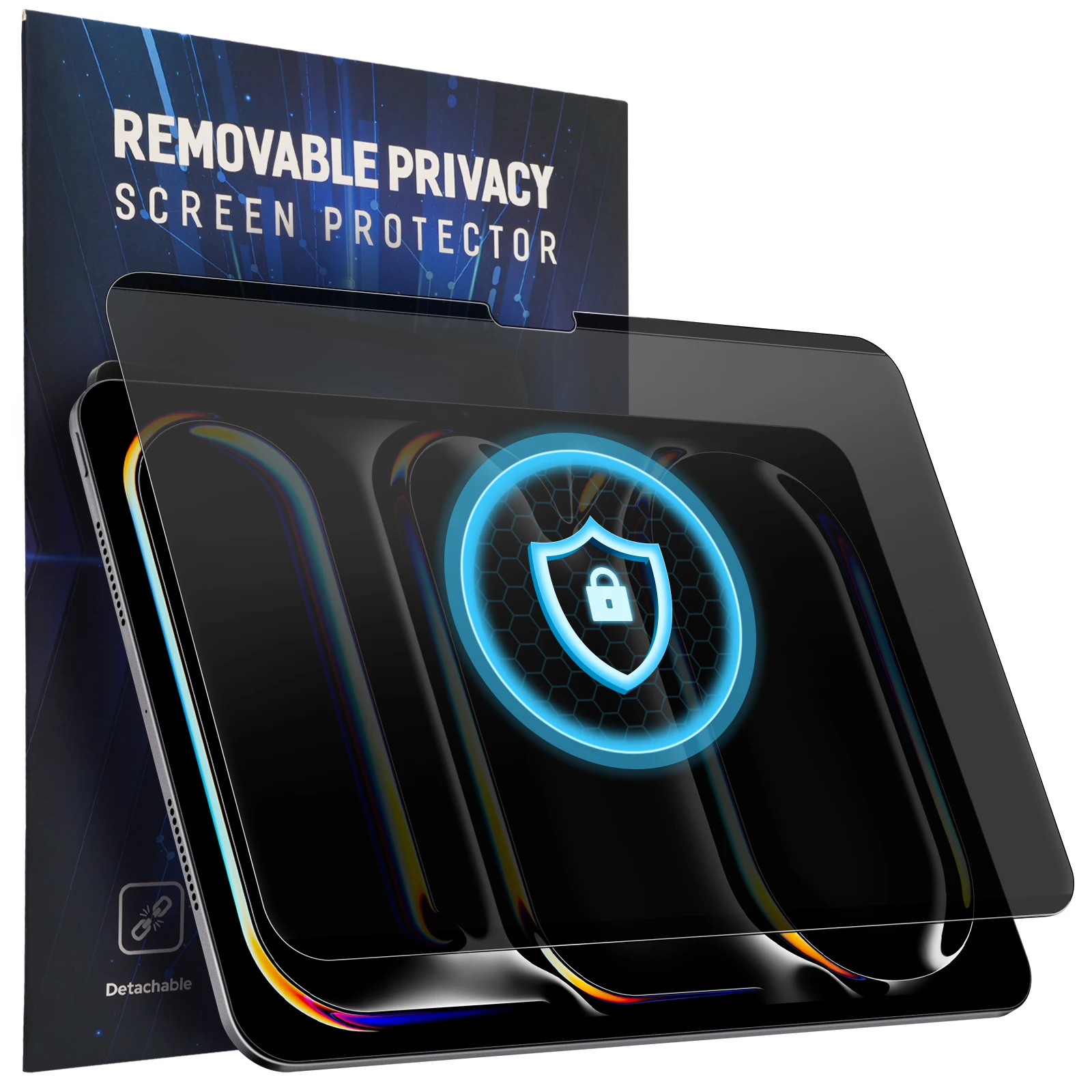 Магнитная защитная пленка для экрана iPad Pro 13 дюймов M4 2024 (A2925 A2926 A3007) Противошпионское закаленное стекло Съемная твердость 9H
Магнитная защитная пленка для экрана iPad Pro 13 дюймов M4 2024 (A2925 A2926 A3007) Противошпионское закаленное стекло Съемная твердость 9H