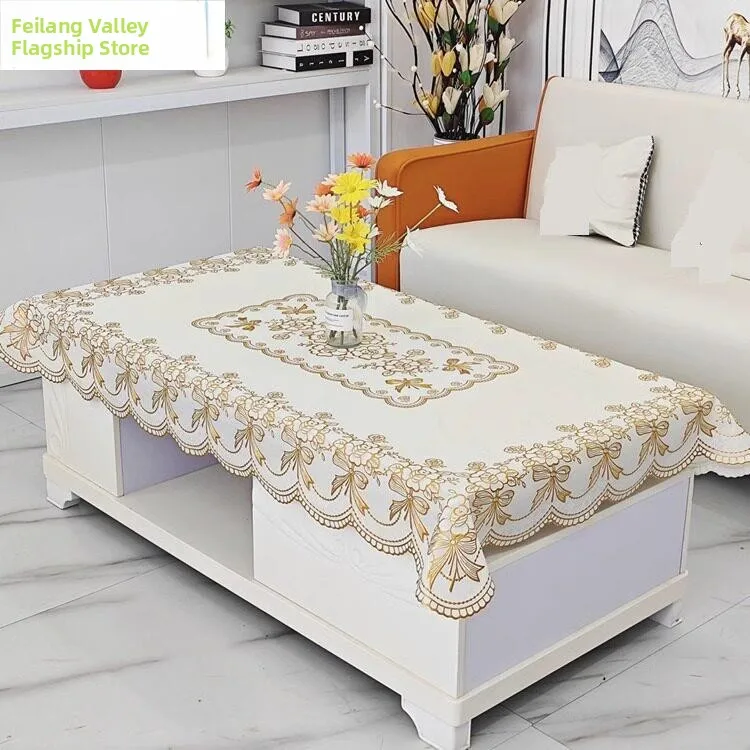 Living Room Tea Table European Style Waterproof Anti-Scald Rectangular Mahjong Table Cover Dustproof Printed Gold Embossing T...
Living Room Tea Table European Style Waterproof Anti-Scald Rectangular Mahjong Table Cover Dustproof Printed Gold Embossing T...
