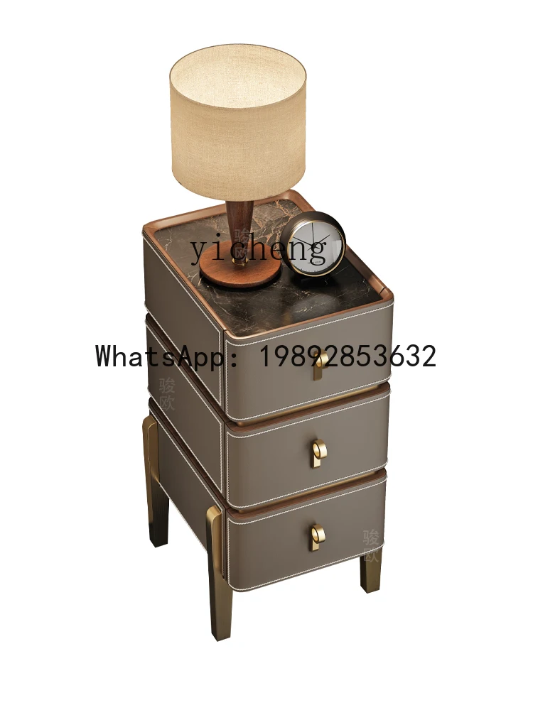 X4 all-solid wood saddle leather bedside table light luxury high-end household bedroom rock slab small storage cabinet
X4 all-solid wood saddle leather bedside table light luxury high-end household bedroom rock slab small storage cabinet