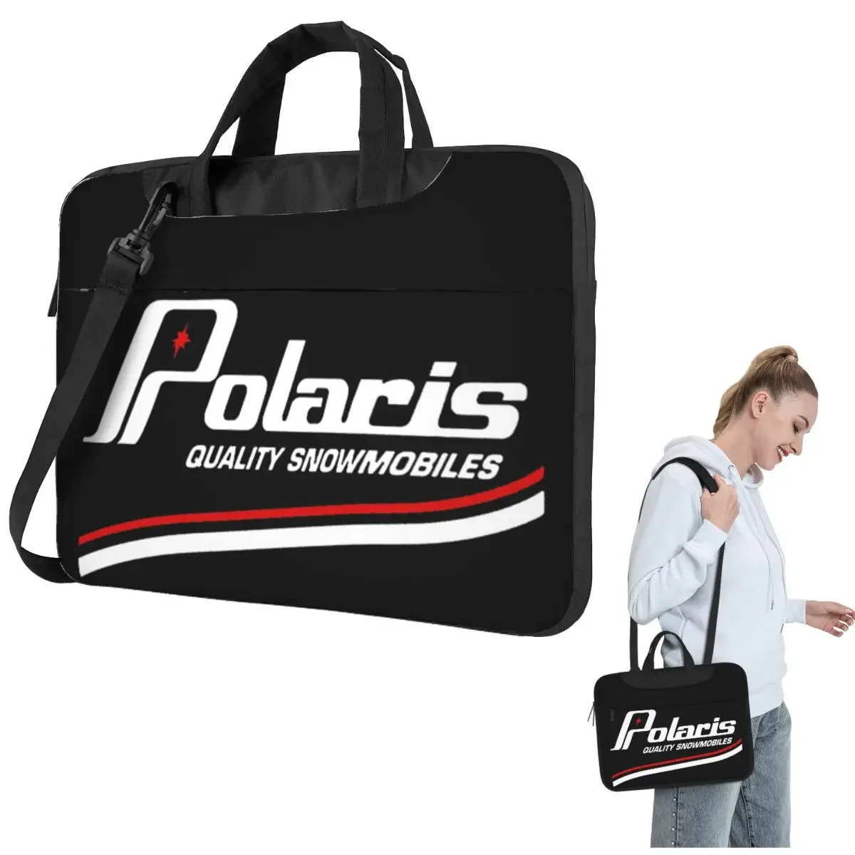 Polaris Logo Crossbody Laptop Bag Case Computer Bag Resistant Protective Notebook Pouch for Macbook Pro
Polaris Logo Crossbody Laptop Bag Case Computer Bag Resistant Protective Notebook Pouch for Macbook Pro