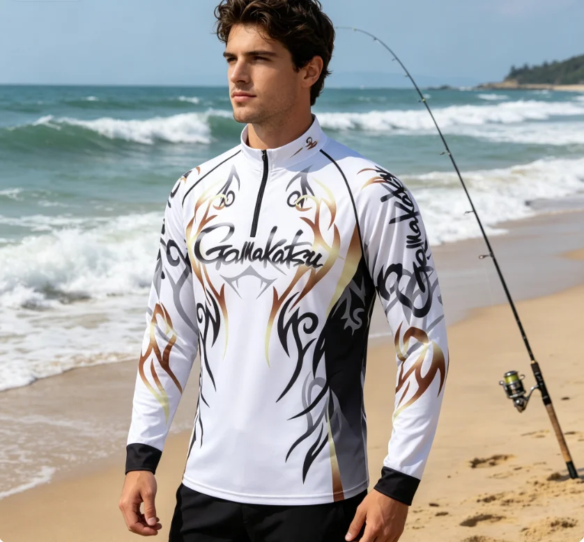 New Outdoo Men Fishing Shirts Outdoor Sport Long Sleeve Breathable Hiking Cycling Fishing Clothes Quick Dry Fishing Jackets
New Outdoo Men Fishing Shirts Outdoor Sport Long Sleeve Breathable Hiking Cycling Fishing Clothes Quick Dry Fishing Jackets
