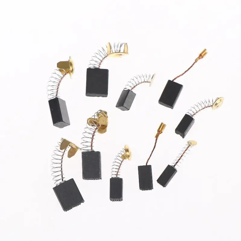 Universal Carbon Brushes 5 Types 50Pcs Electric Motor Replacement Durable for Home Power Tool Repair Workshop
Universal Carbon Brushes 5 Types 50Pcs Electric Motor Replacement Durable for Home Power Tool Repair Workshop