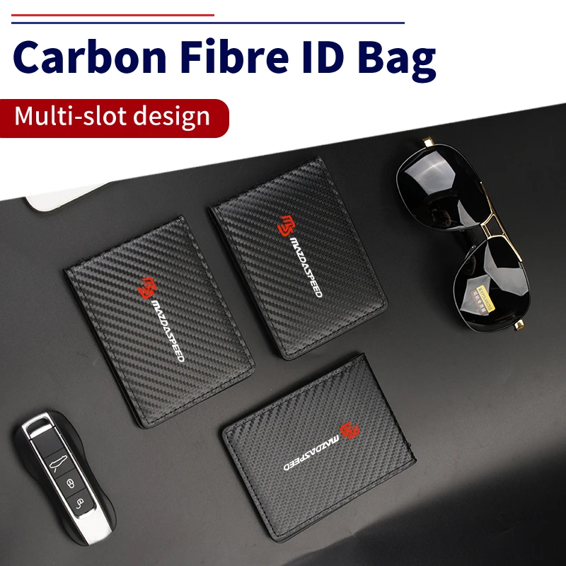 Car Carbon Fiber Card Holder Leather Wallet Credit Card Bag Accessories For Mazda MS 3 6 2 5 Axela Atenza Demio CX3 CX5 MX3 MX5
Car Carbon Fiber Card Holder Leather Wallet Credit Card Bag Accessories For Mazda MS 3 6 2 5 Axela Atenza Demio CX3 CX5 MX3 MX5