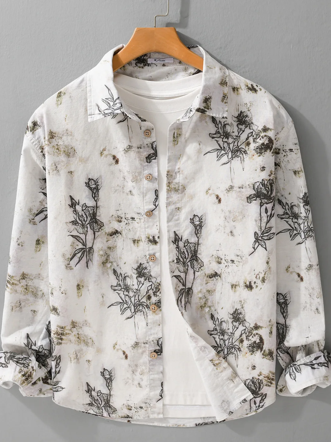 Men's Spring Summer Casual Long Sleeve Linen Print Shirt Loose Cotton Linen Blend Sun Protection Beachwear Breathable Turn-do...
Men's Spring Summer Casual Long Sleeve Linen Print Shirt Loose Cotton Linen Blend Sun Protection Beachwear Breathable Turn-do...