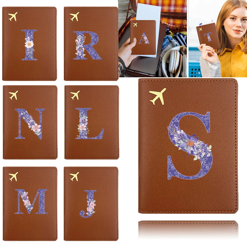Waterproof Passport Holder Lid RFID-Blocking Passport Organizer Passport Cover Debit Card Container Case Purple Flower Pattern
Waterproof Passport Holder Lid RFID-Blocking Passport Organizer Passport Cover Debit Card Container Case Purple Flower Pattern