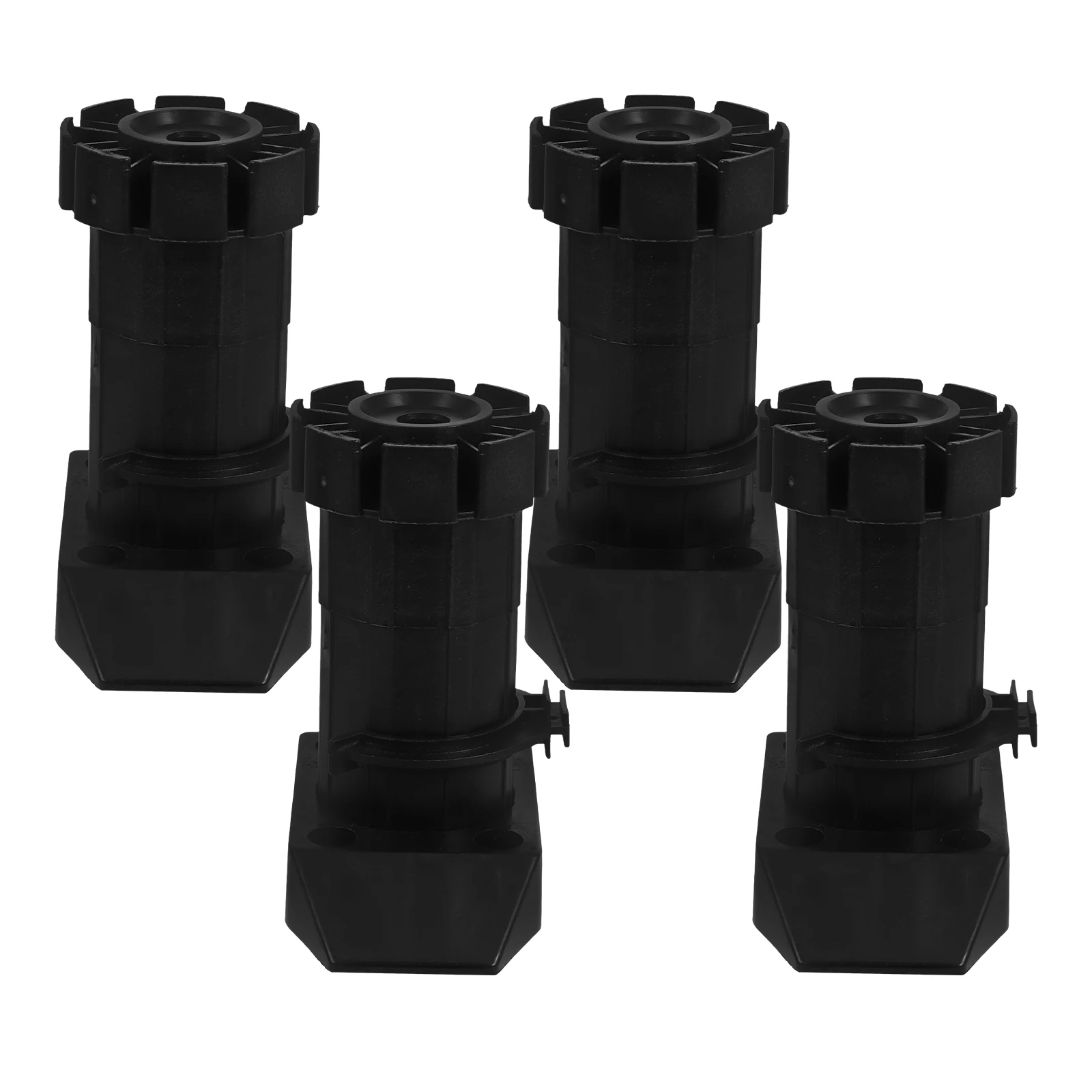 4pcs Furniture Feet Levelers Adjustable Height Plastic Support Legs for Kitchen Cabinet Thickened Design Stable Non Slip
4pcs Furniture Feet Levelers Adjustable Height Plastic Support Legs for Kitchen Cabinet Thickened Design Stable Non Slip
