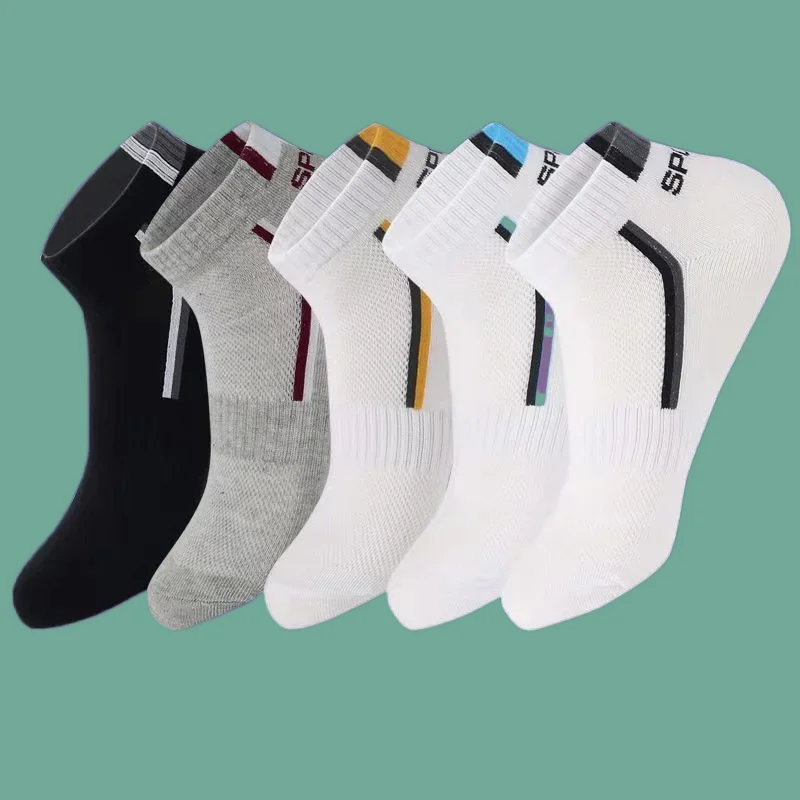 5/10/20 Pair High Quality Men's Cotton Socks Fashion Breathable Sweat Absorption Sports Boat Socks Comfortable Men's Short Socks
5/10/20 Pair High Quality Men's Cotton Socks Fashion Breathable Sweat Absorption Sports Boat Socks Comfortable Men's Short Socks