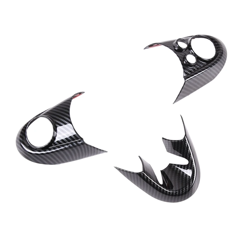 Car Steering Wheel Cover Carbon Fiber ABS Sticker Cover Trim For-BMW MINI Cooper F54 F55 F56 F57 F60
Car Steering Wheel Cover Carbon Fiber ABS Sticker Cover Trim For-BMW MINI Cooper F54 F55 F56 F57 F60