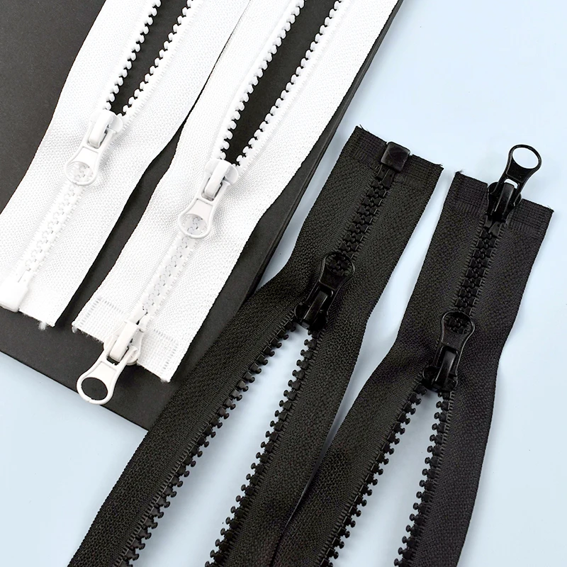 60-300cm No5 No8 Resin Zipper Single Double Slider Zip for Jacket Coat Tent Clothes Zips Sewing Repair DIY Accessories Supplies
60-300cm No5 No8 Resin Zipper Single Double Slider Zip for Jacket Coat Tent Clothes Zips Sewing Repair DIY Accessories Supplies