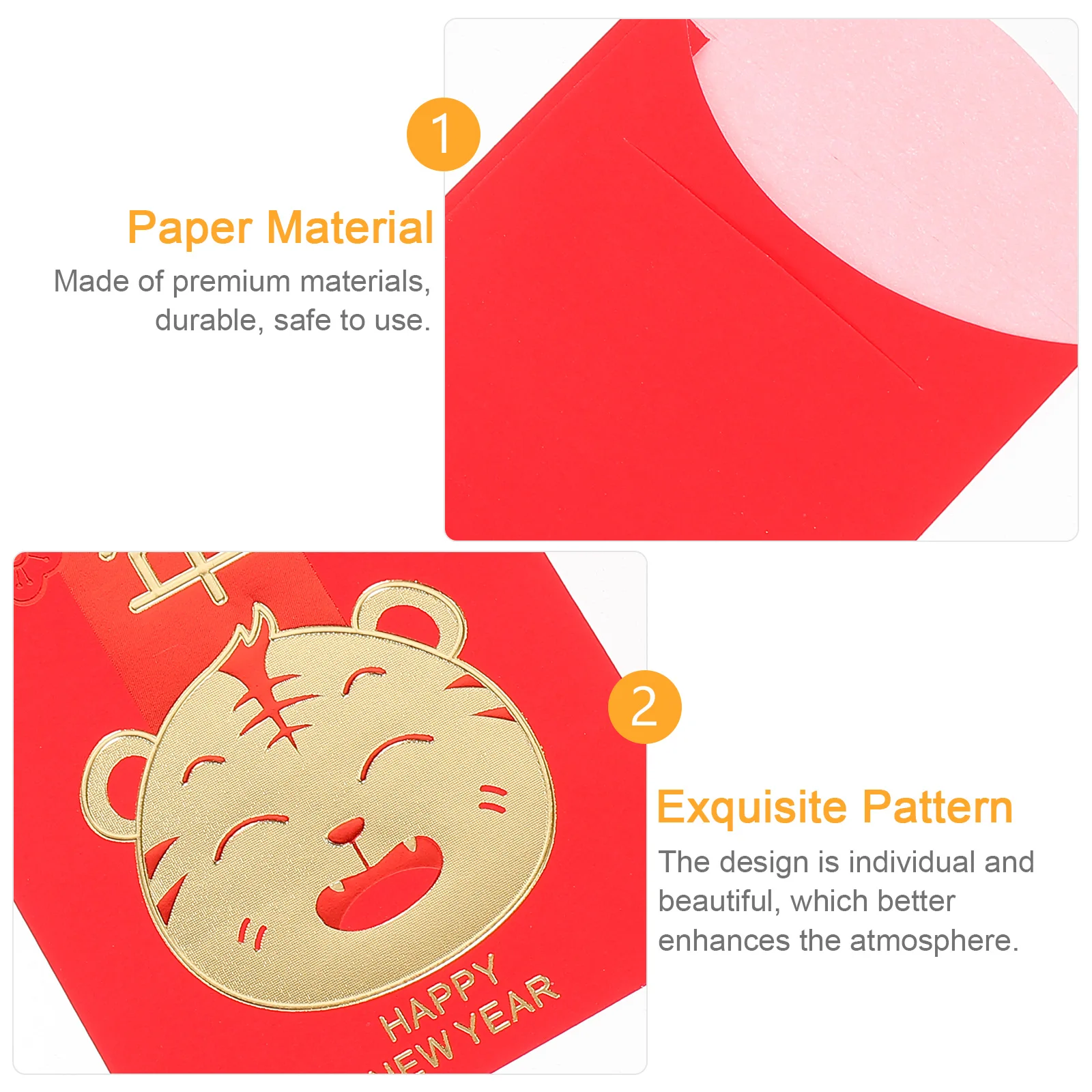 Red Envelopes New Year Red Packet Year Lucky Packets Chinese Style Material Creative Patterns Traditional Atmosphere
Red Envelopes New Year Red Packet Year Lucky Packets Chinese Style Material Creative Patterns Traditional Atmosphere