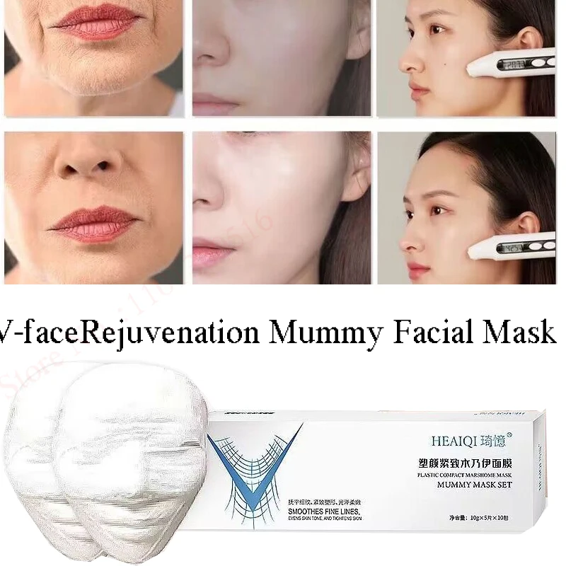 50 шт. 5D формирующая гипсовая маска V для лица, пластырь, повязка, маска, увлажняющая, подтягивающая маска для лица, восстанавливает лифтинг мышц
50 шт. 5D формирующая гипсовая маска V для лица, пластырь, повязка, маска, увлажняющая, подтягивающая маска для лица, восстанавливает лифтинг мышц