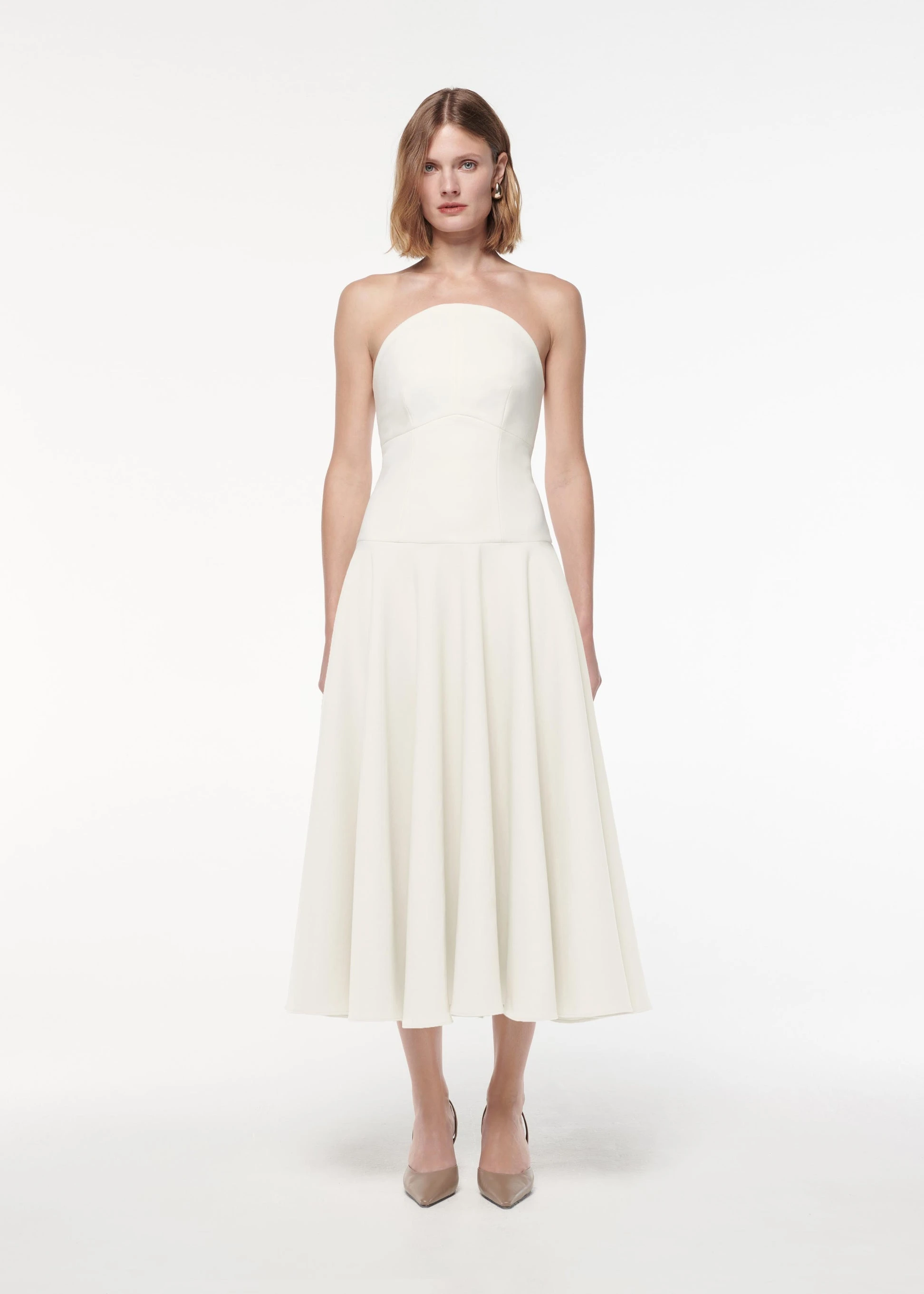 Delicate Jersey A-Line Evening Dress Tea Length Strapless Sleeveless Zipper Back Saudi Arabia 2024 فساتين سهره نسائيه فخمة
Delicate Jersey A-Line Evening Dress Tea Length Strapless Sleeveless Zipper Back Saudi Arabia 2024 فساتين سهره نسائيه فخمة