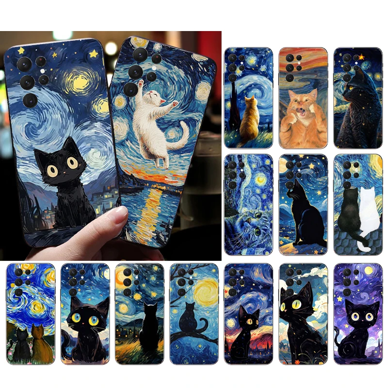Van Gogh Cat Starry Night Phone Case For Samsung S25 S24 S23 S22 S21 Ultra S24 S23 S22 S21 Plus S24 S21 S20 FE
Van Gogh Cat Starry Night Phone Case For Samsung S25 S24 S23 S22 S21 Ultra S24 S23 S22 S21 Plus S24 S21 S20 FE
