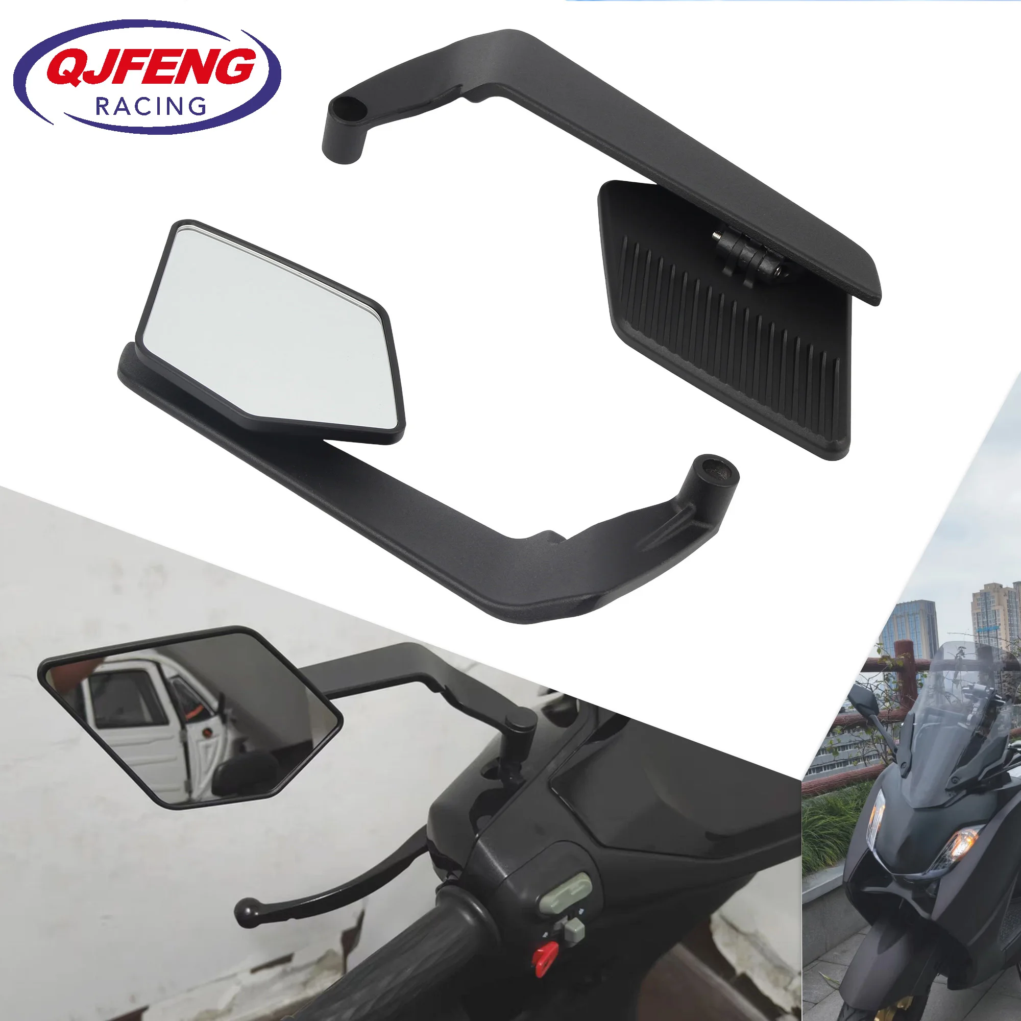 Motorcycle Winglet Rearview Mirror Side Rearview For Yamaha Honda Kawasaki Universal Motorbike Accessories Modified Parts Enduro
Motorcycle Winglet Rearview Mirror Side Rearview For Yamaha Honda Kawasaki Universal Motorbike Accessories Modified Parts Enduro