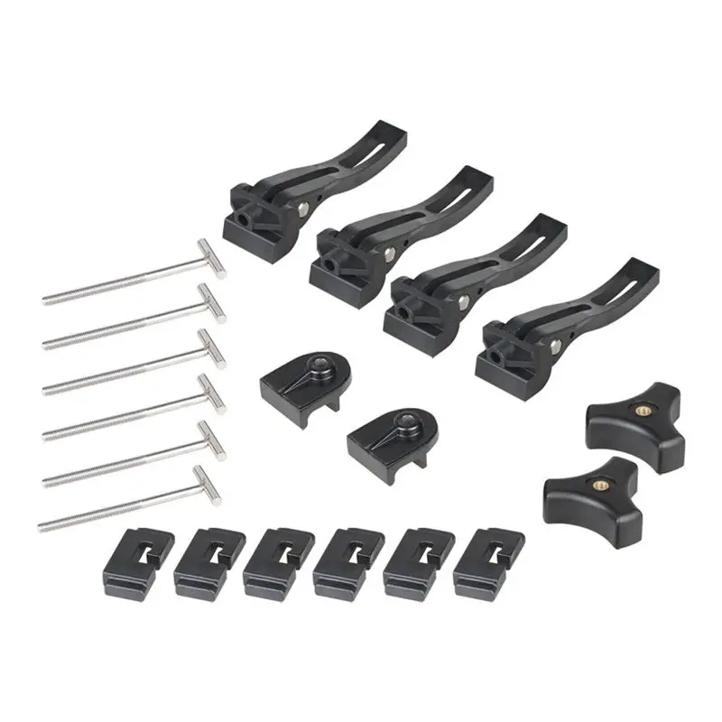 A30F-Truck Cargo Cover Fixing Kit Hard Tri-Fold Tonneau Pickup Truck Bed Cover Fixing Rear Front Clamp T-Bolts
A30F-Truck Cargo Cover Fixing Kit Hard Tri-Fold Tonneau Pickup Truck Bed Cover Fixing Rear Front Clamp T-Bolts