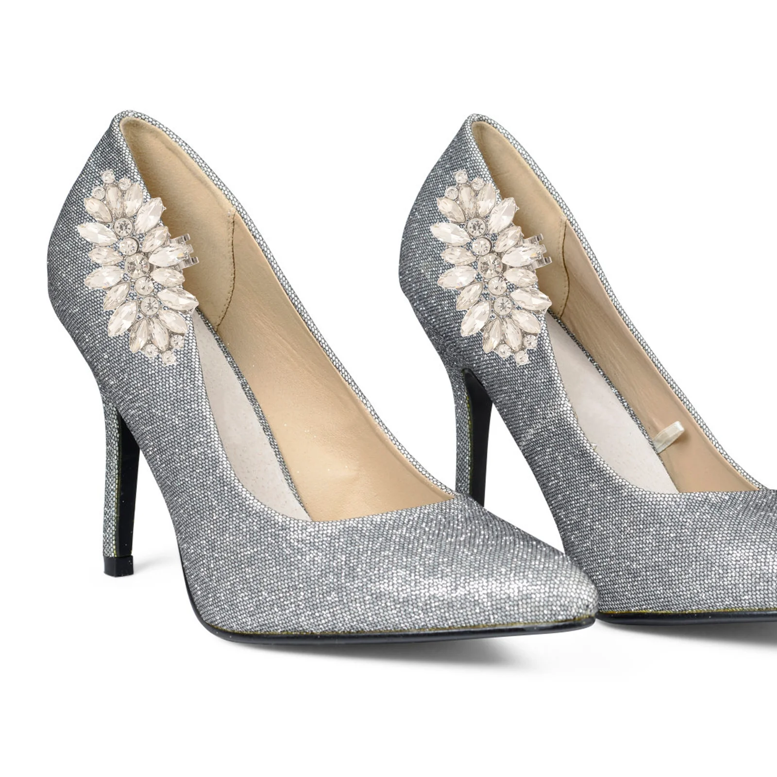 1Pair Crystal Shoe Buckles Removable Rhinestone Clips Stylish Shoe Decor for Banquet Birthday Wedding Special Occasions
1Pair Crystal Shoe Buckles Removable Rhinestone Clips Stylish Shoe Decor for Banquet Birthday Wedding Special Occasions