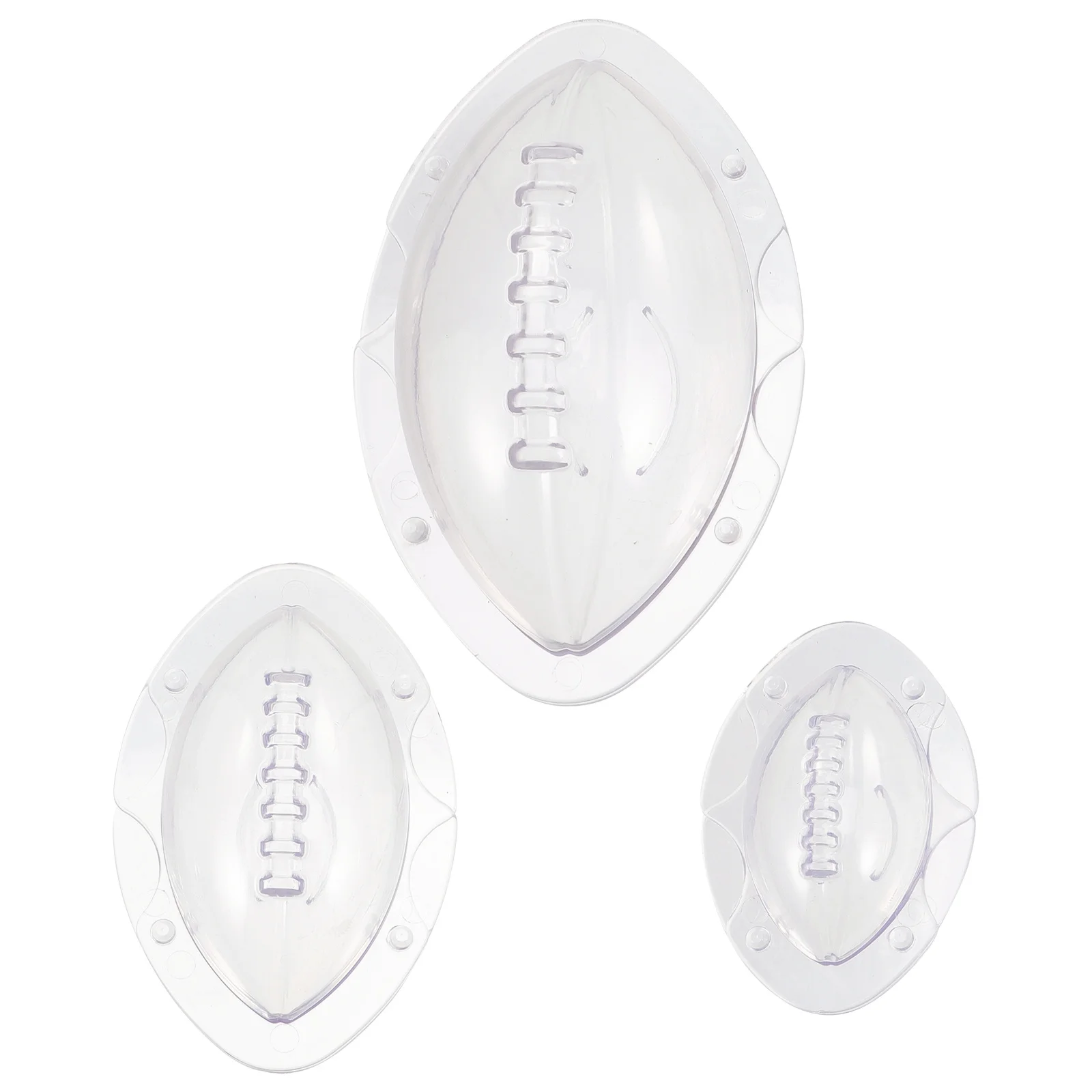 3pcs Rugby Cake Transparent Nonstick Baking Molds For Cake Chocolate Jelly Diy Kitchen Baking Tools Sturdy Lightweight Easy
3pcs Rugby Cake Transparent Nonstick Baking Molds For Cake Chocolate Jelly Diy Kitchen Baking Tools Sturdy Lightweight Easy