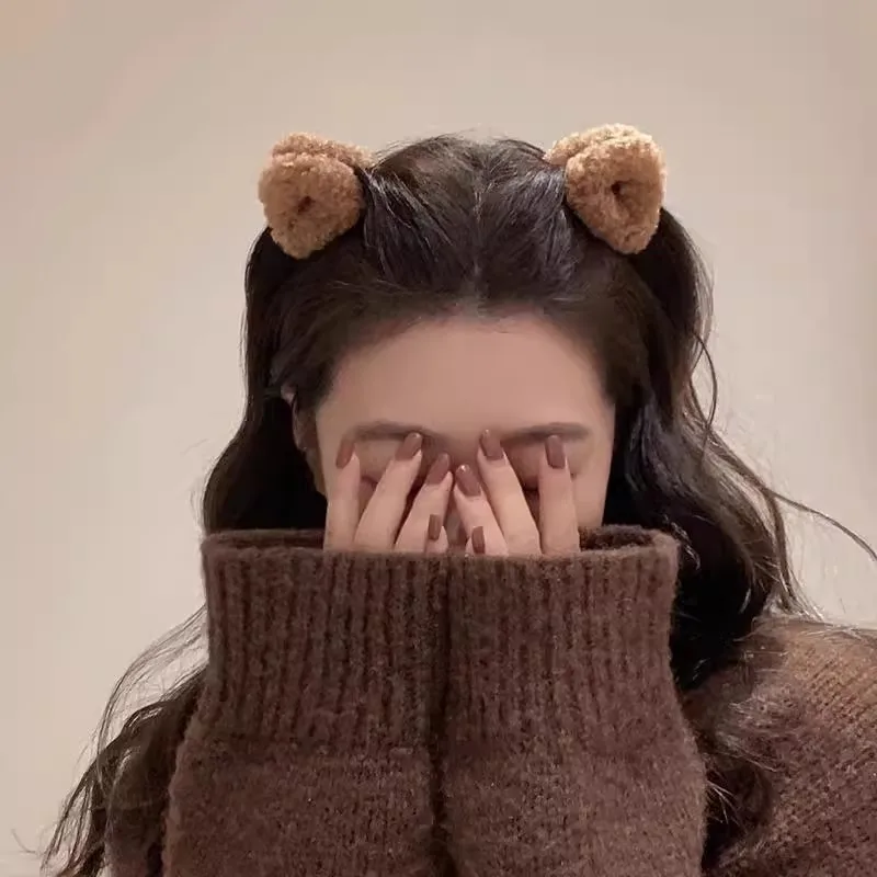 2pcs/set Cute Cartoon Plush Bear Ears Hair Claw For Women Girls Sweet Hair Ornament Claw Clip Hair Clip Lovely Hair Accessories
2pcs/set Cute Cartoon Plush Bear Ears Hair Claw For Women Girls Sweet Hair Ornament Claw Clip Hair Clip Lovely Hair Accessories