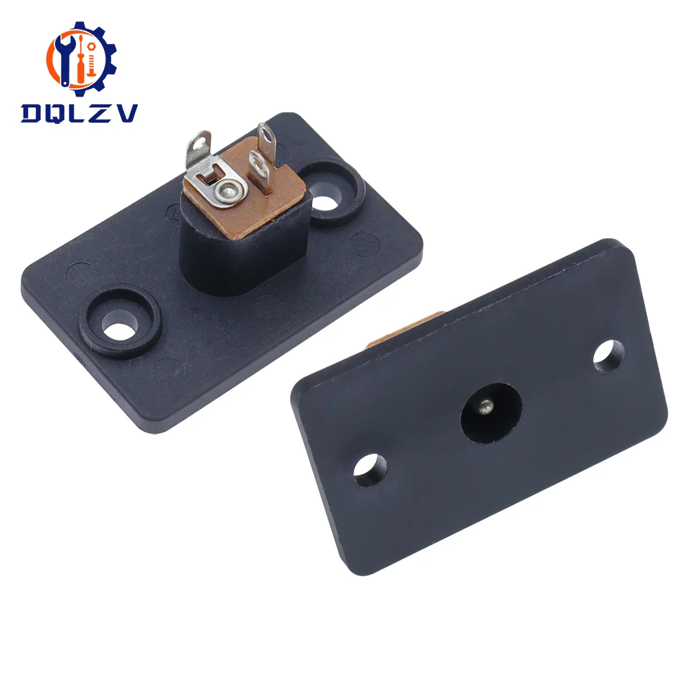 DC-019A DC Power Socket Interface With Screw Holes Black Connector 5.5X2.1mm Female Adapter Equipment Product Charging Port
DC-019A DC Power Socket Interface With Screw Holes Black Connector 5.5X2.1mm Female Adapter Equipment Product Charging Port