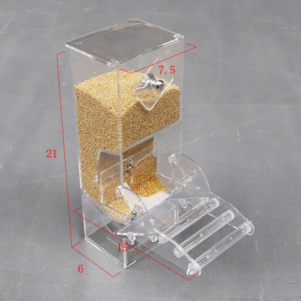 Automatic Pet Feeding Bowl Acrylic Safe Durable Parrots Small Birds Cage Adjustable Plate Feeding Pet Supplies
Automatic Pet Feeding Bowl Acrylic Safe Durable Parrots Small Birds Cage Adjustable Plate Feeding Pet Supplies
