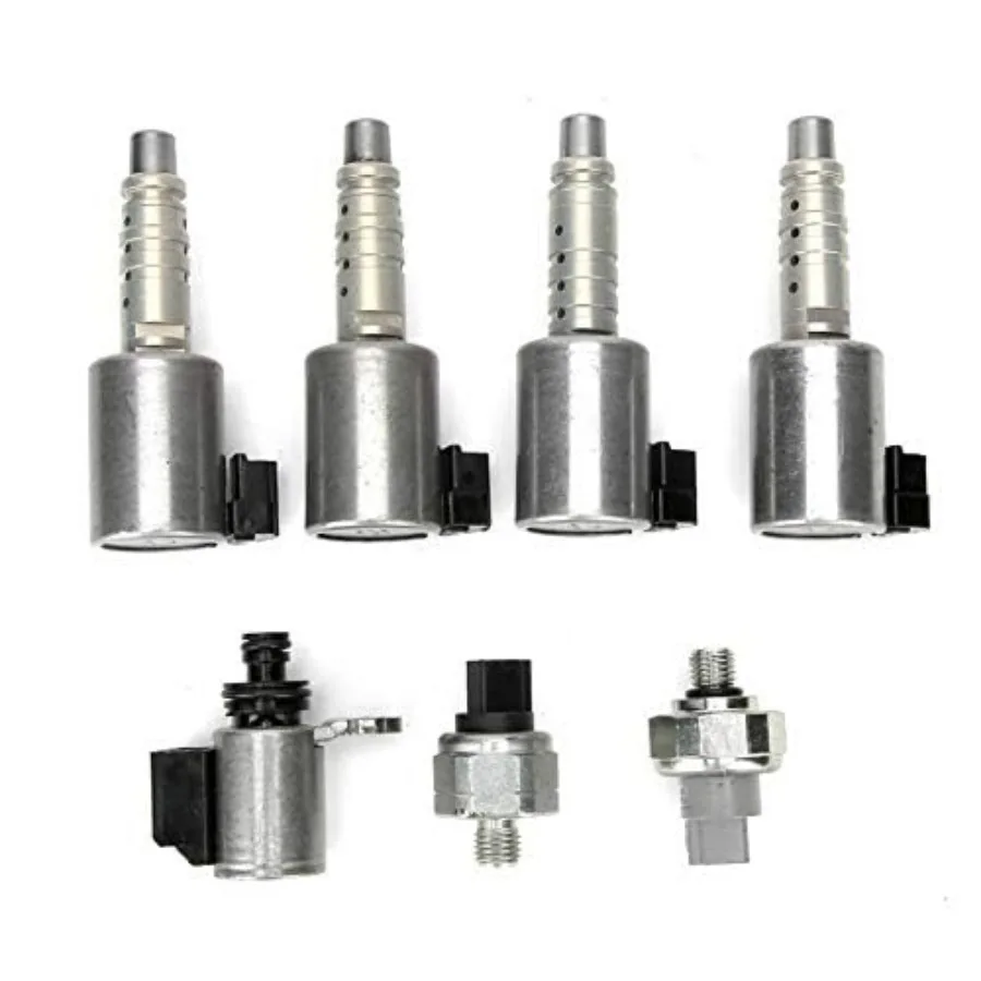 Transmission solenoids kit Pressure Sensor 7pcs for NIS-san M-itsubishi Renault S-uzuki I-nfiniti RE0F10D JF016E JF017E CVT8
Transmission solenoids kit Pressure Sensor 7pcs for NIS-san M-itsubishi Renault S-uzuki I-nfiniti RE0F10D JF016E JF017E CVT8