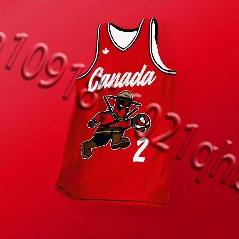 2025 New Arriavl Deadpool/Wolverine Special Design Sport Jersey for Adult/Kids Tank Vest Oversized Basketball Jersey
2025 New Arriavl Deadpool/Wolverine Special Design Sport Jersey for Adult/Kids Tank Vest Oversized Basketball Jersey