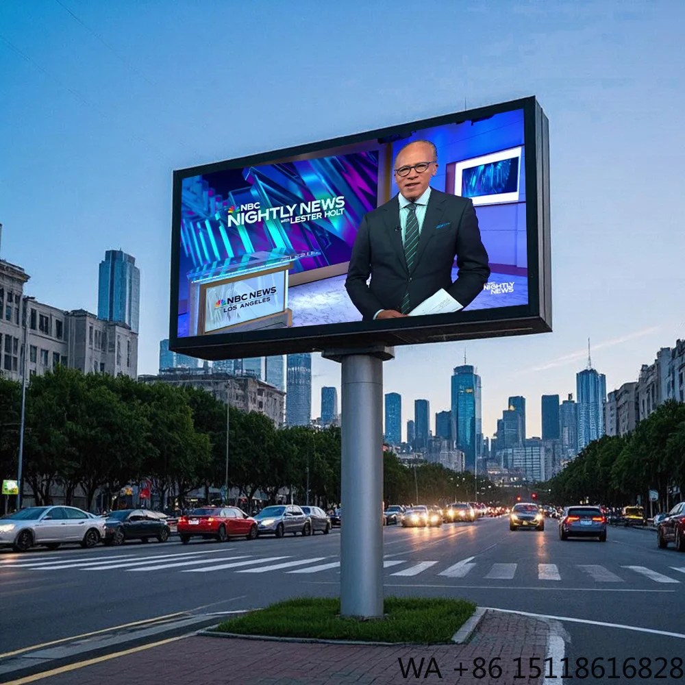 Energy Saving Waterproof IP65 Led Screen Outdoor Pantallas Led Publicidad Exterior Led Panels Screens Billboard Advertising
Energy Saving Waterproof IP65 Led Screen Outdoor Pantallas Led Publicidad Exterior Led Panels Screens Billboard Advertising