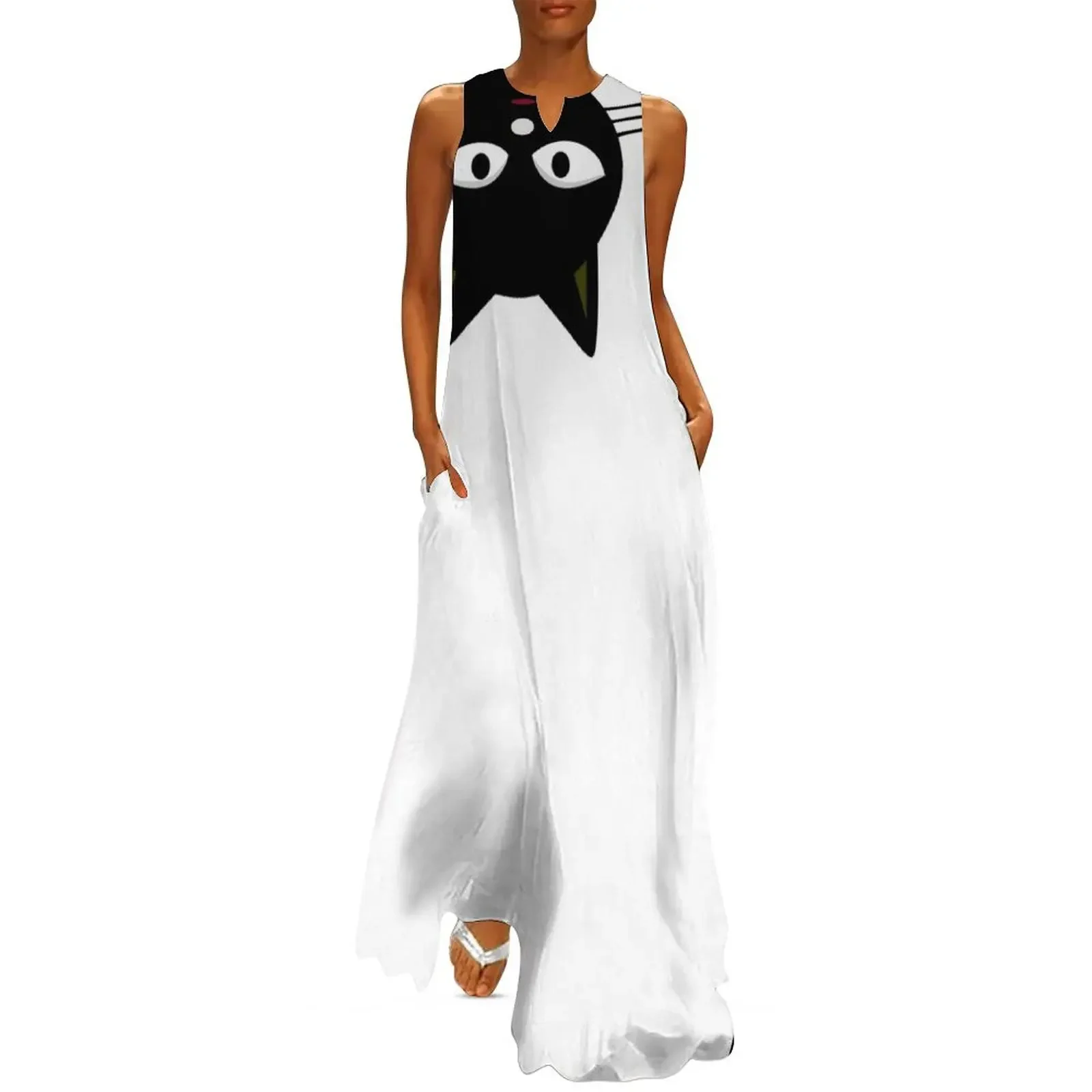 Funny Black Cat Long Dress luxury dress Dress for pregnant women Party dresses for women
Funny Black Cat Long Dress luxury dress Dress for pregnant women Party dresses for women