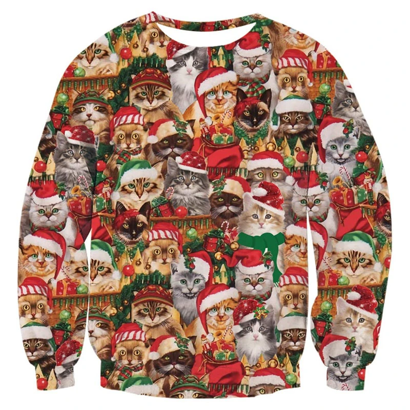 Funny Animal Goat Graphic Ugly Christmas Sweater Fashion Pet Cat Dog Sweatshirts For Women Clothes Xmas Boy Gift Pullovers Tops
Funny Animal Goat Graphic Ugly Christmas Sweater Fashion Pet Cat Dog Sweatshirts For Women Clothes Xmas Boy Gift Pullovers Tops
