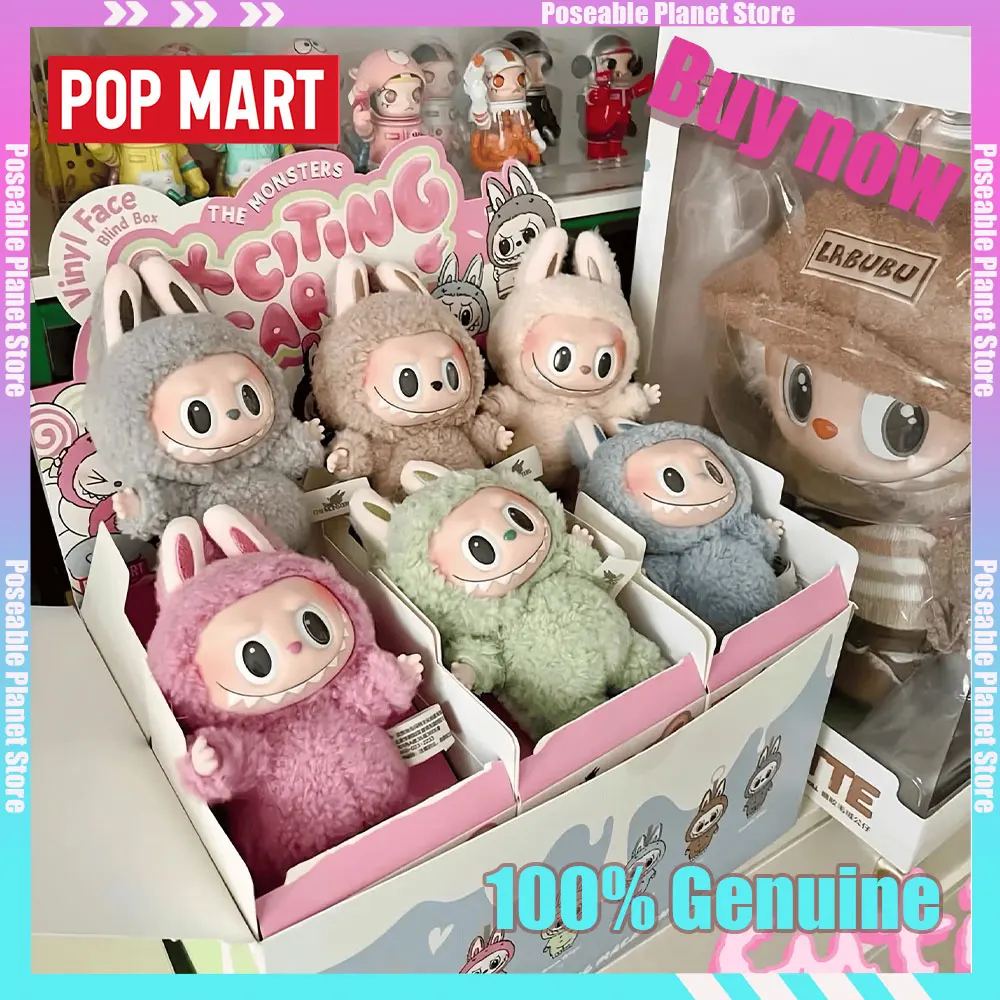 100% Original Popmart Labubu V1 The Monsters Tasty Macarons Series Blind Box Vinyl Plush Doll Pendant Collectible Toys Gifts
100% Original Popmart Labubu V1 The Monsters Tasty Macarons Series Blind Box Vinyl Plush Doll Pendant Collectible Toys Gifts
