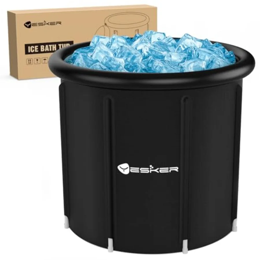 26-галлонная складная многопластиковая ванна для холодного погружения с крышкой для спорта и фитнеса, портативная, для одного человека, для использования на открытом воздухе
26-галлонная складная многопластиковая ванна для холодного погружения с крышкой для спорта и фитнеса, портативная, для одного человека, для использования на открытом воздухе