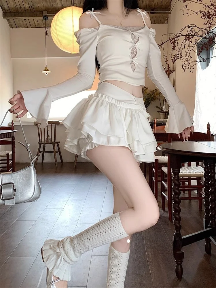 Белая пышная юбка А-силуэта женская зимняя 2026 года, новая, в балетном стиле, с высокой талией, уникальный дизайн, удлиненная
Белая пышная юбка А-силуэта женская зимняя 2026 года, новая, в балетном стиле, с высокой талией, уникальный дизайн, удлиненная