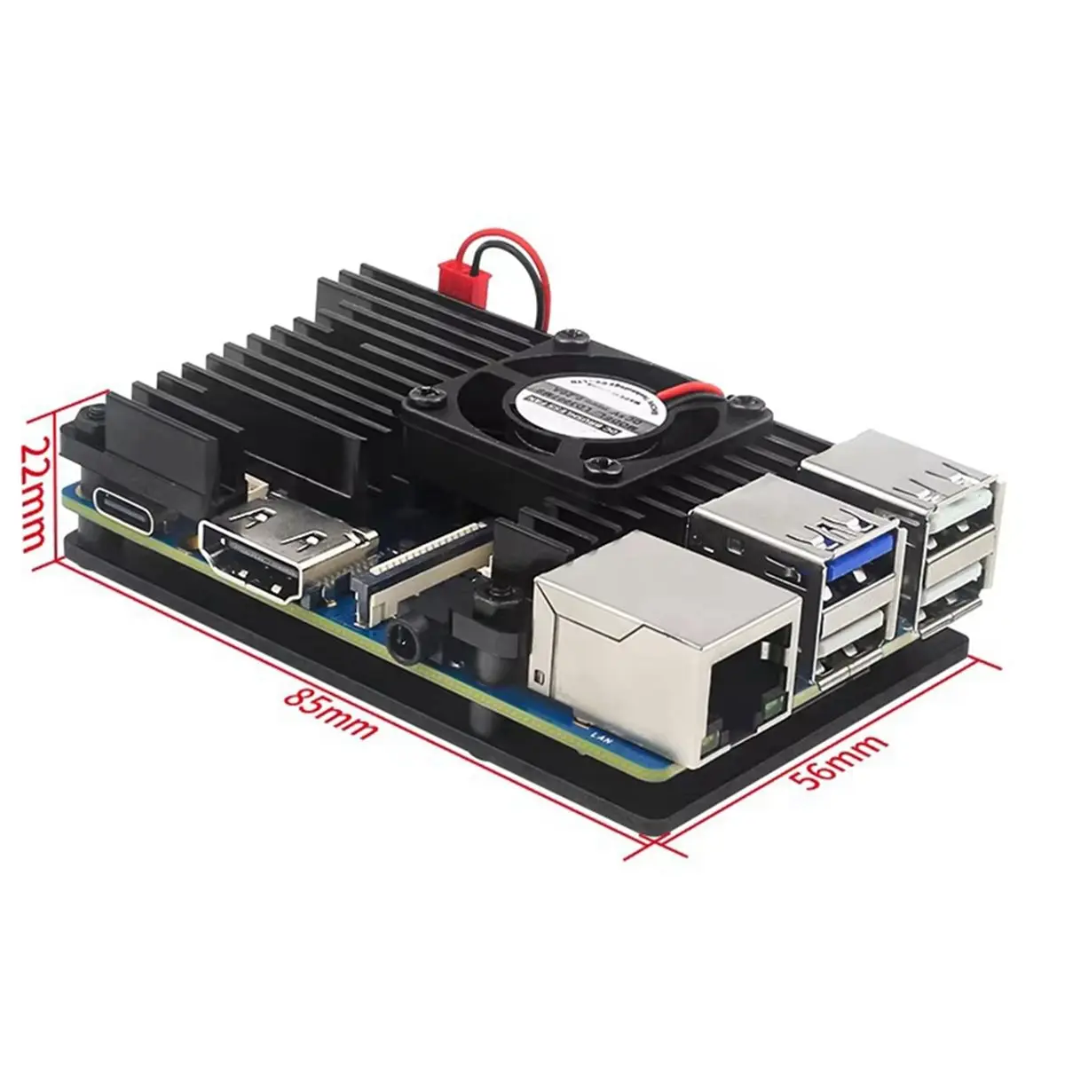 618 Mega Sale For Orange Pi 3B Mainboard Case Aluminum Alloy Enclosure Passive Cooling Box with Heat Dissipation Heatsink
618 Mega Sale For Orange Pi 3B Mainboard Case Aluminum Alloy Enclosure Passive Cooling Box with Heat Dissipation Heatsink