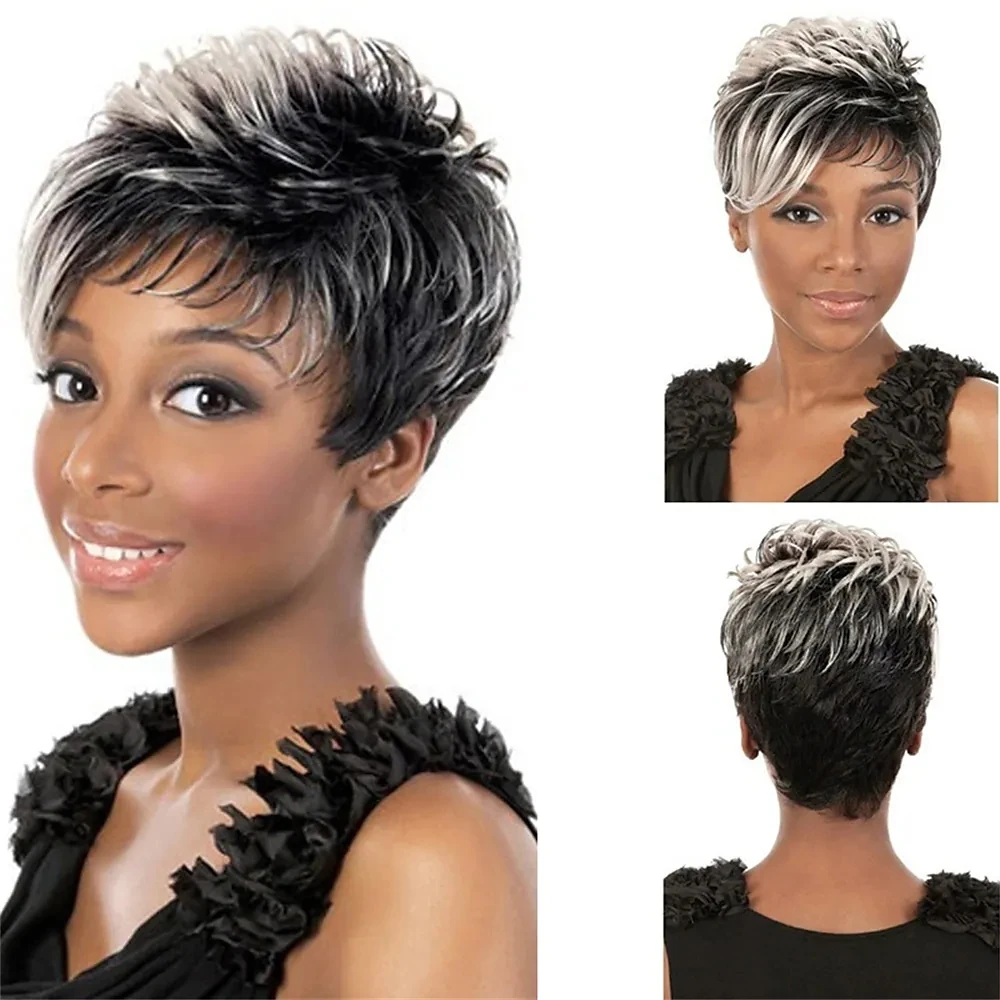 Synthetic Wig Curly With Bangs Machine Made Wig Short layered Synthetic Hair Women's Soft Classic Easy to Carry Wig for Women
Synthetic Wig Curly With Bangs Machine Made Wig Short layered Synthetic Hair Women's Soft Classic Easy to Carry Wig for Women