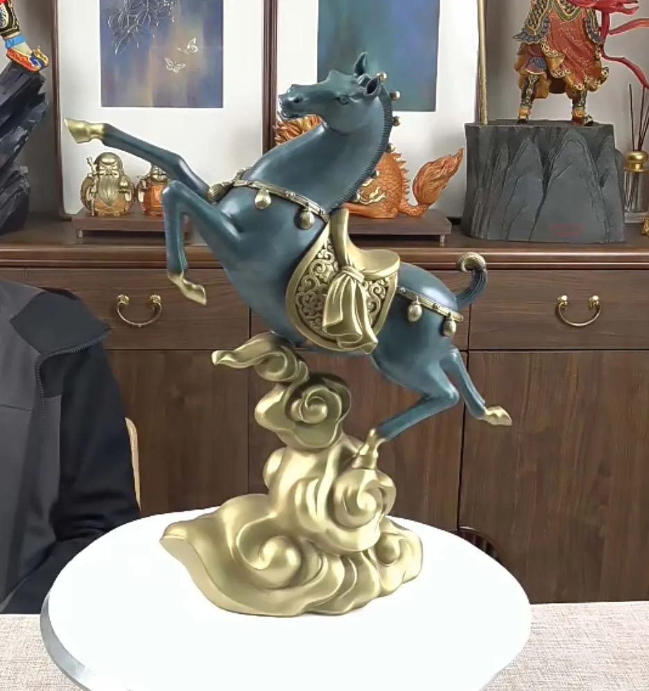 2023 high grade Good luck Royal Wealth Fortune horse mascot HOME OFFICE company decoration bring wealth money bronze Sculpture
2023 high grade Good luck Royal Wealth Fortune horse mascot HOME OFFICE company decoration bring wealth money bronze Sculpture