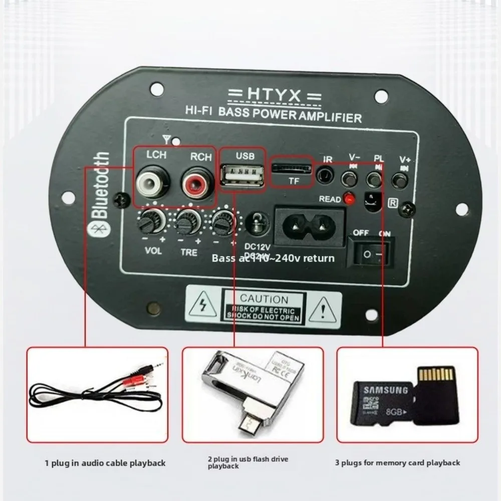6-10 Inch Car Audio Amplifier 12v24v 220v Dual Microphone Stereo Amplifier Board Wireless Digital Bluetooth Amplifier Car Use
6-10 Inch Car Audio Amplifier 12v24v 220v Dual Microphone Stereo Amplifier Board Wireless Digital Bluetooth Amplifier Car Use